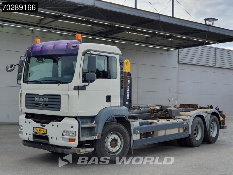 Krokbil MAN TGA 28.400 6X2 NL-Truck HIAB Multilift LHZ26061 Lift-Axle Euro 5: bilde 8