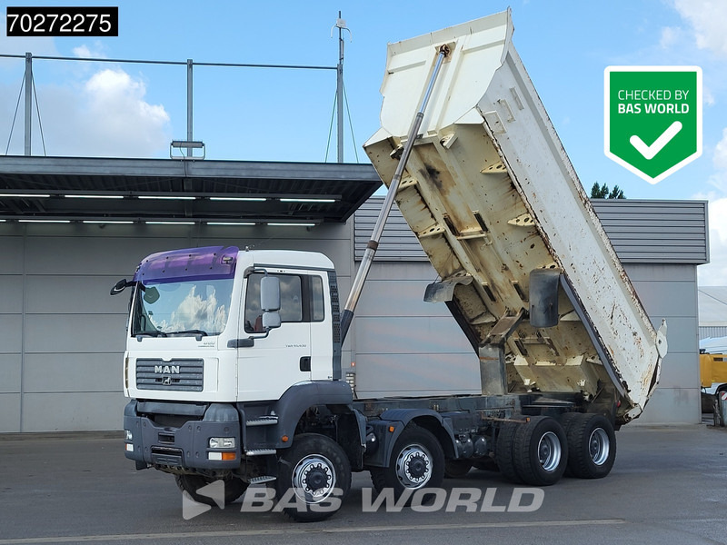 MAN TGA 41.430 8X6 23m3 Manual Big-Axle Steel suspension Euro 3 - Tippbil: bilde 1 MAN TGA 41.430 8X6 23m3 Manual Big-Axle Steel suspension Euro 3 - Tippbil: bilde 1
