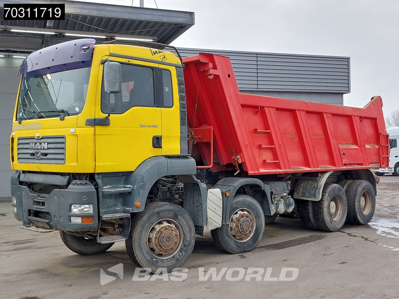 MAN TGA 41.480 TGA 8X8 8x8 Full Steel Manual Gearbox Big Axle - Tippbil: bilde 3 MAN TGA 41.480 TGA 8X8 8x8 Full Steel Manual Gearbox Big Axle - Tippbil: bilde 3