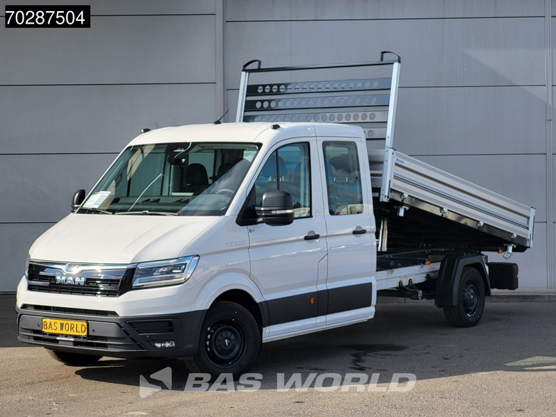 MAN TGE 3.180 Drie-Zijdige Automaat Kipper 2025-Facelift 180PK Trekhaak LED Airco Cruise Navi Euro6 Kipper Tipper Benne Kieper 3m3 A/C Towbar - Varebil med tipp: bilde 3 MAN TGE 3.180 Drie-Zijdige Automaat Kipper 2025-Facelift 180PK Trekhaak LED Airco Cruise Navi Euro6 Kipper Tipper Benne Kieper 3m3 A/C Towbar - Varebil med tipp: bilde 3