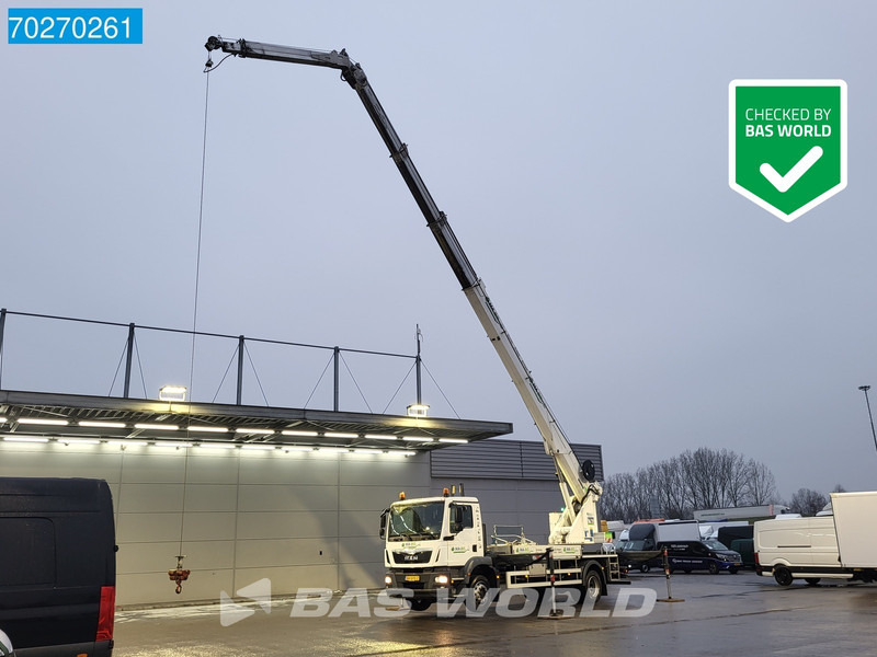 MAN TGM 18.250 4X2 44mtrs Böcker AK44/4000 Hubarbeitsbühne Manual Euro 6 - Kranbil: bilde 1 MAN TGM 18.250 4X2 44mtrs Böcker AK44/4000 Hubarbeitsbühne Manual Euro 6 - Kranbil: bilde 1