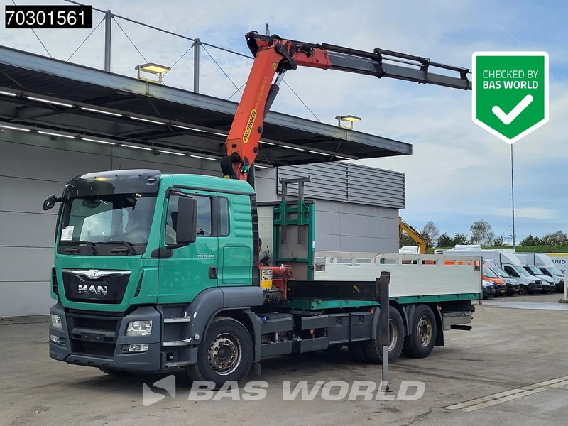 MAN TGS 26.400 6X2 Palfinger PK23001 EH Crane Kran Remote Lift-Axle Retarder Euro 6 - Planbil, Kranbil: bilde 1 MAN TGS 26.400 6X2 Palfinger PK23001 EH Crane Kran Remote Lift-Axle Retarder Euro 6 - Planbil, Kranbil: bilde 1