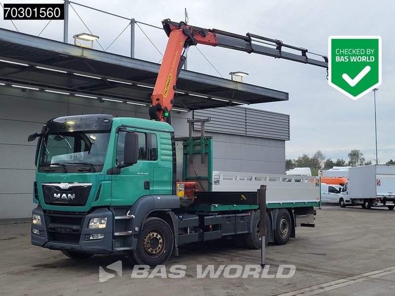 MAN TGS 26.400 6X2 Palfinger PK23001 EH Crane Kran Remote Retarder Euro 6 - Planbil, Kranbil: bilde 1 MAN TGS 26.400 6X2 Palfinger PK23001 EH Crane Kran Remote Retarder Euro 6 - Planbil, Kranbil: bilde 1