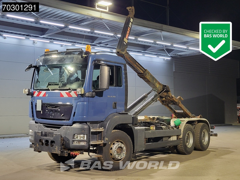 MAN TGS 26.400 6X4 Hiab XR21S56 Containersystem Automatic Euro 5 - Krokbil: bilde 1 MAN TGS 26.400 6X4 Hiab XR21S56 Containersystem Automatic Euro 5 - Krokbil: bilde 1