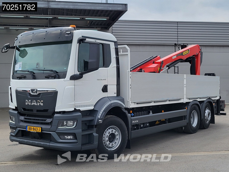 MAN TGS 26.440 6X2 NEW NL-Truck Palfinger PK 20.501 L TEC3 Kran Crane Baustoff Euro 6 - Planbil, Kranbil: bilde 1 MAN TGS 26.440 6X2 NEW NL-Truck Palfinger PK 20.501 L TEC3 Kran Crane Baustoff Euro 6 - Planbil, Kranbil: bilde 1