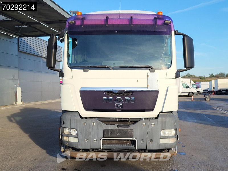 Planbil, Kranbil MAN TGS 26.440 6X4 Palfinger PK36002 Crane Retarder Steelsuspension Manual Euro 4: bilde 12