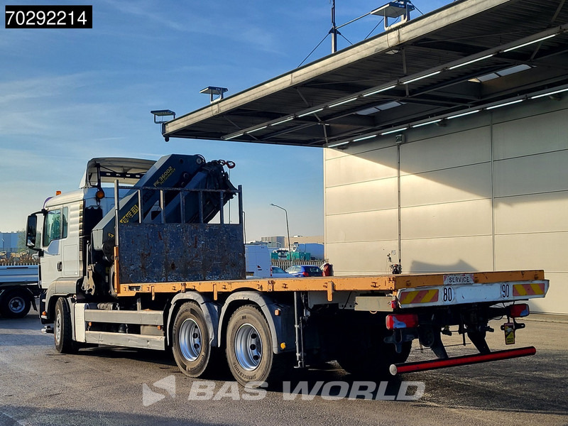 Planbil, Kranbil MAN TGS 26.440 6X4 Palfinger PK36002 Crane Retarder Steelsuspension Manual Euro 4: bilde 9
