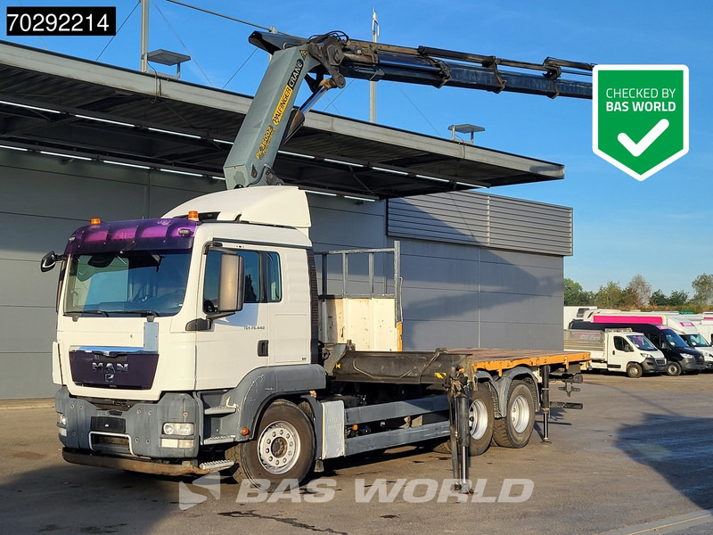 MAN TGS 26.440 6X4 Palfinger PK36002 Crane Retarder Steelsuspension Manual Euro 4 - Planbil, Kranbil: bilde 1 MAN TGS 26.440 6X4 Palfinger PK36002 Crane Retarder Steelsuspension Manual Euro 4 - Planbil, Kranbil: bilde 1