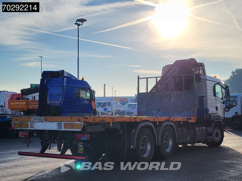 Planbil, Kranbil MAN TGS 26.440 6X4 Palfinger PK36002 Crane Retarder Steelsuspension Manual Euro 4: bilde 11