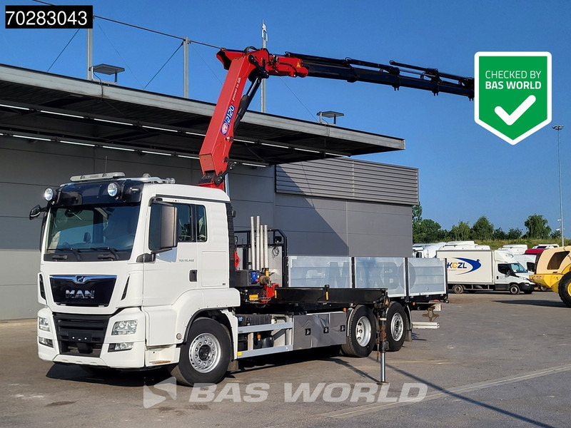 MAN TGS 26.460 TGS 6X2 Retarder HMF 2120K 6x Extensions Crane Kran Navi Euro 6 - Planbil, Kranbil: bilde 1 MAN TGS 26.460 TGS 6X2 Retarder HMF 2120K 6x Extensions Crane Kran Navi Euro 6 - Planbil, Kranbil: bilde 1