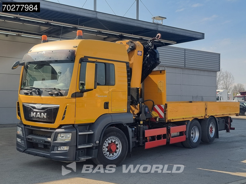 Planbil, Kranbil MAN TGS 26.480 6X4 HMF 5020 K6 Crane Kran 6x2H4 Hydrodrive Euro 6: bilde 6