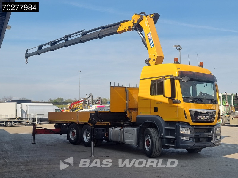 Planbil, Kranbil MAN TGS 26.480 6X4 HMF 5020 K6 Crane Kran 6x2H4 Hydrodrive Euro 6: bilde 8