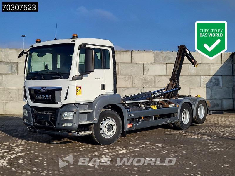 MAN TGS 28.460 6X2 Marrel AL20 Containersystem Lift Axle Automatic Euro 6 - Krokbil: bilde 1 MAN TGS 28.460 6X2 Marrel AL20 Containersystem Lift Axle Automatic Euro 6 - Krokbil: bilde 1