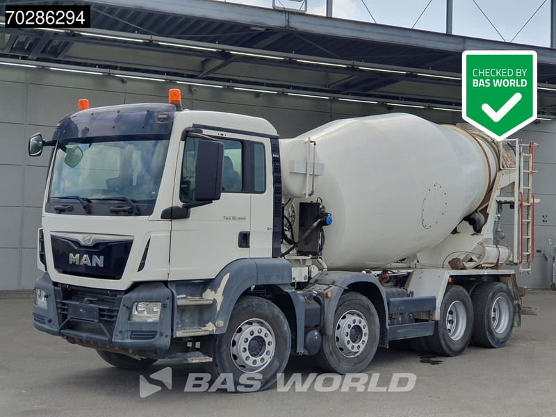 MAN TGS 32.400 8X4 9m3 Intermix Steelsuspension Navi Euro 6 - Betongbil: bilde 1 MAN TGS 32.400 8X4 9m3 Intermix Steelsuspension Navi Euro 6 - Betongbil: bilde 1