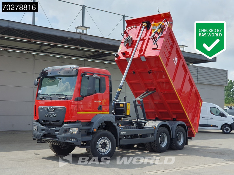 MAN TGS 33.400 6X4 NEW! 16m3 Wielton tipper Manual Body heating Big-Axle Euro 5 - Tippbil: bilde 1 MAN TGS 33.400 6X4 NEW! 16m3 Wielton tipper Manual Body heating Big-Axle Euro 5 - Tippbil: bilde 1