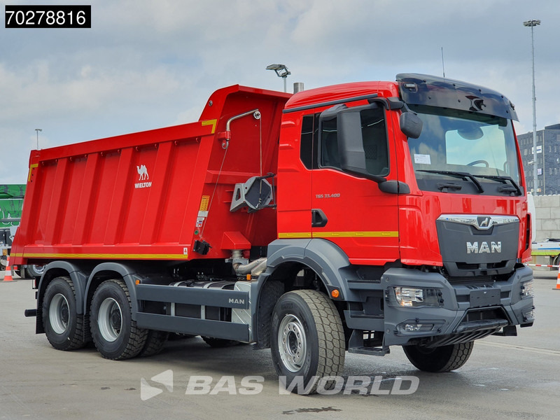 Ny Tippbil MAN TGS 33.400 6X4 NEW! 16m3 Wielton tipper Manual Body heating Big-Axle Euro 5: bilde 6