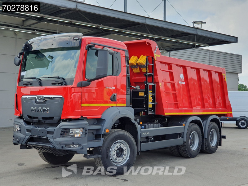 MAN TGS 33.400 6X4 NEW! 16m3 Wielton tipper Manual Body heating Big-Axle Euro 5 - Tippbil: bilde 3 MAN TGS 33.400 6X4 NEW! 16m3 Wielton tipper Manual Body heating Big-Axle Euro 5 - Tippbil: bilde 3