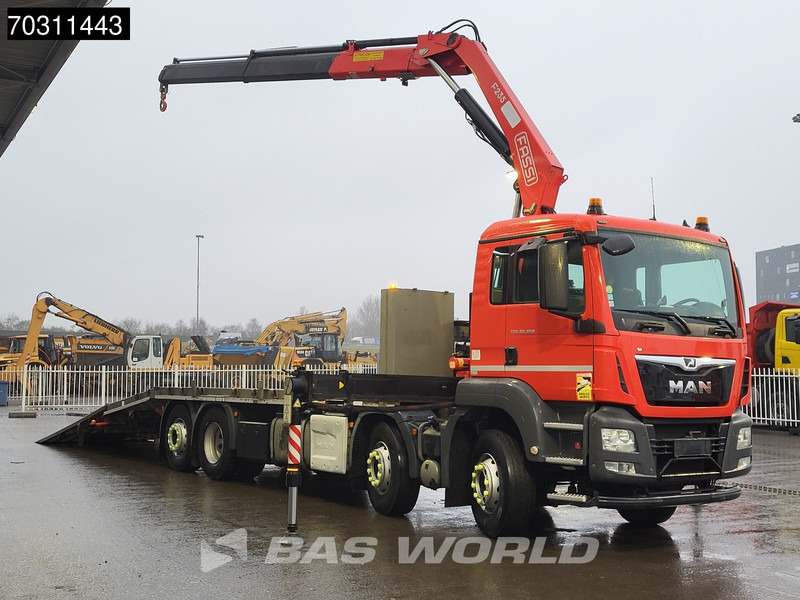 MAN TGS 35.360 8X2 Fassi F235A.0.22 Kran Crane Machine transporter Hydraulic ramp Lift-Asche Euro 6 - Planbil, Kranbil: bilde 3 MAN TGS 35.360 8X2 Fassi F235A.0.22 Kran Crane Machine transporter Hydraulic ramp Lift-Asche Euro 6 - Planbil, Kranbil: bilde 3