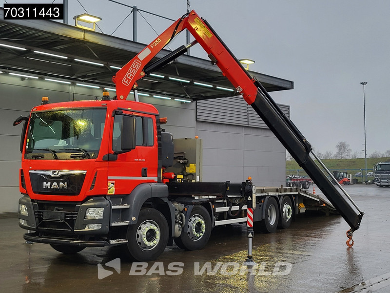 MAN TGS 35.360 8X2 Fassi F235A.0.22 Kran Crane Machine transporter Hydraulic ramp Lift-Asche Euro 6 - Planbil, Kranbil: bilde 5 MAN TGS 35.360 8X2 Fassi F235A.0.22 Kran Crane Machine transporter Hydraulic ramp Lift-Asche Euro 6 - Planbil, Kranbil: bilde 5