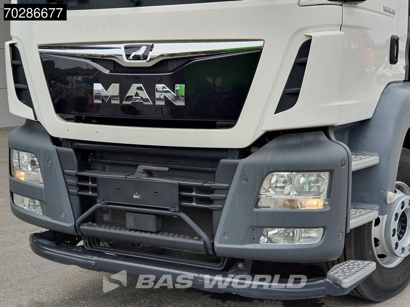 Transporter lastebil, Kranbil MAN TGS 35.360 8X2 HIAB X-Hiduo 158 BS-3 Crane Lift+lenkasche Machine transporter Euro 6: bilde 14