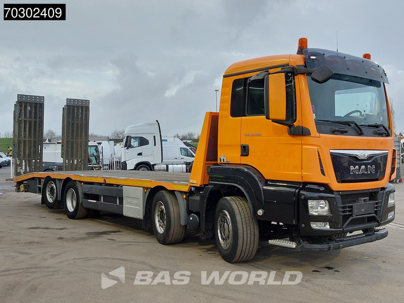 MAN TGS 35.400 8X2 Machine transporter Hydraulic Ramps Winch Lift+Steering Axle Euro 6 - Transporter lastebil: bilde 3 MAN TGS 35.400 8X2 Machine transporter Hydraulic Ramps Winch Lift+Steering Axle Euro 6 - Transporter lastebil: bilde 3