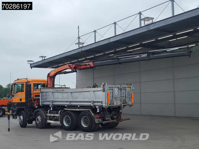 MAN TGS 35.400 8X4 Palfinger PK16001 K Kran Crane Retarder Big-Axle 2-Way tipper Euro 6 - Tippbil, Kranbil: bilde 2 MAN TGS 35.400 8X4 Palfinger PK16001 K Kran Crane Retarder Big-Axle 2-Way tipper Euro 6 - Tippbil, Kranbil: bilde 2