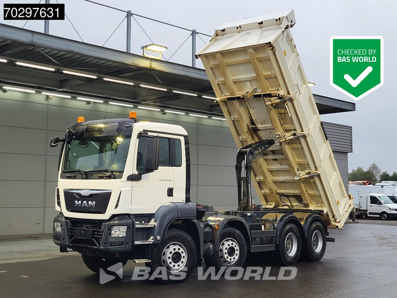 MAN TGS 35.440 8X4 12m3 Meiller 2 Way tipper Big-Axle Navi Euro 6 - Tippbil: bilde 1 MAN TGS 35.440 8X4 12m3 Meiller 2 Way tipper Big-Axle Navi Euro 6 - Tippbil: bilde 1