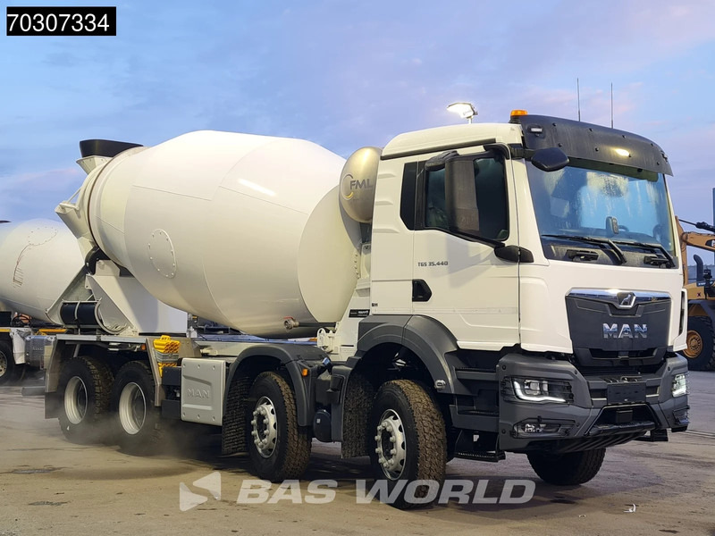 MAN TGS 35.440 TGS 8X4 NEW! 10m3 Mixer Big-Axle Steel suspension Automatic Euro 6 - Betongbil: bilde 3 MAN TGS 35.440 TGS 8X4 NEW! 10m3 Mixer Big-Axle Steel suspension Automatic Euro 6 - Betongbil: bilde 3