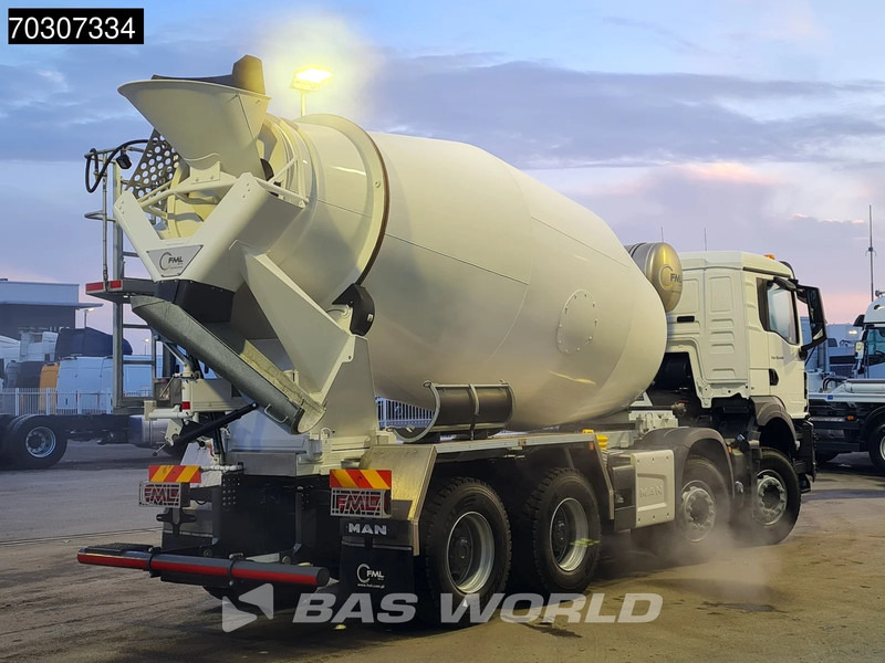MAN TGS 35.440 TGS 8X4 NEW! 10m3 Mixer Big-Axle Steel suspension Automatic Euro 6 - Betongbil: bilde 5 MAN TGS 35.440 TGS 8X4 NEW! 10m3 Mixer Big-Axle Steel suspension Automatic Euro 6 - Betongbil: bilde 5