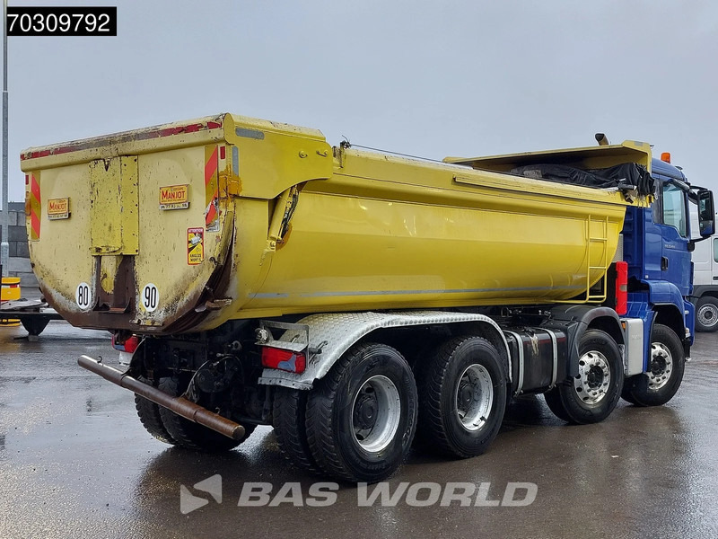 Tippbil MAN TGS 35.460 8X4 17m3 tipper Steel suspension Big-Axle Automatic Retarder Euro 6: bilde 8