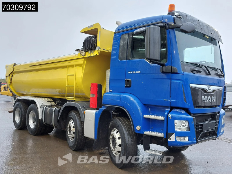 Tippbil MAN TGS 35.460 8X4 17m3 tipper Steel suspension Big-Axle Automatic Retarder Euro 6: bilde 7