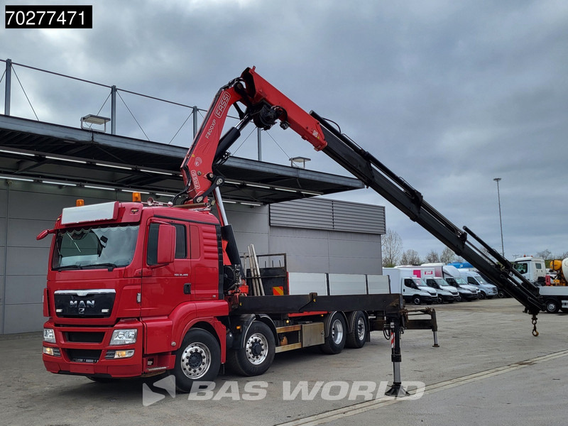 MAN TGS 35.480 8X4 Fassi F800BXP.28 Kran Crane Hydrodrive Lift-Lenkachse Euro 4 - Planbil, Kranbil: bilde 3 MAN TGS 35.480 8X4 Fassi F800BXP.28 Kran Crane Hydrodrive Lift-Lenkachse Euro 4 - Planbil, Kranbil: bilde 3
