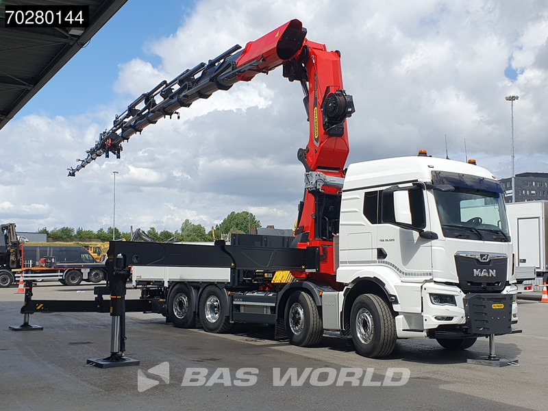 MAN TGS 35.520 8X4 Palfinger PK135.002 TEC 7 Kran Crane Hydrodrive Lift+steering axle Navi LED Euro 6 - Planbil, Kranbil: bilde 3 MAN TGS 35.520 8X4 Palfinger PK135.002 TEC 7 Kran Crane Hydrodrive Lift+steering axle Navi LED Euro 6 - Planbil, Kranbil: bilde 3