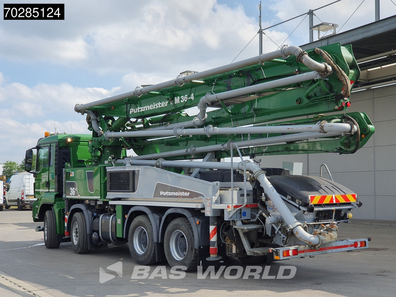 MAN TGS 37.460 8X4 Putzmeister M36-4 Pump Manual Big-Axle Steelsuspension Navi Euro 6 - Betongpumpe: bilde 2 MAN TGS 37.460 8X4 Putzmeister M36-4 Pump Manual Big-Axle Steelsuspension Navi Euro 6 - Betongpumpe: bilde 2