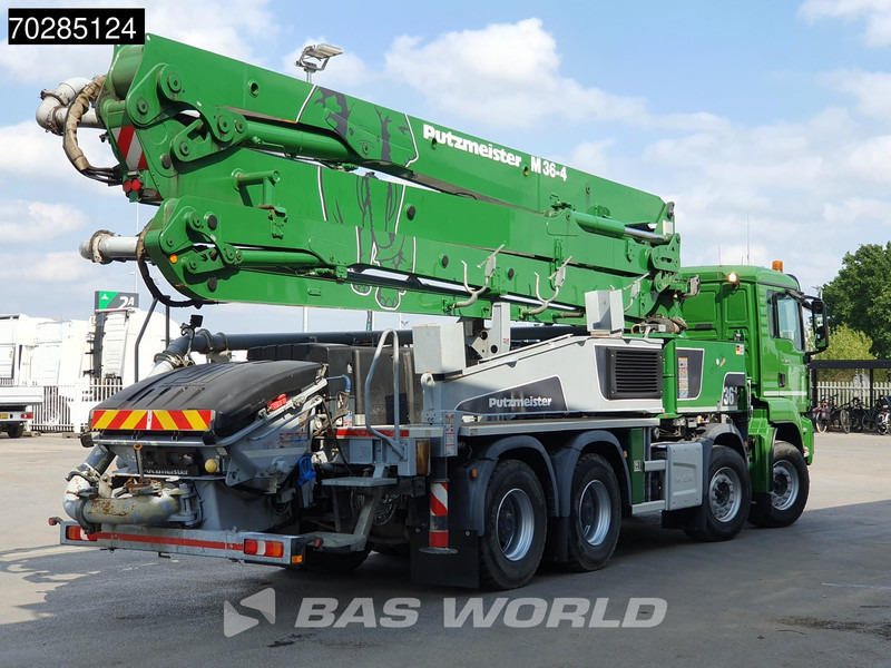 MAN TGS 37.460 8X4 Putzmeister M36-4 Pump Manual Big-Axle Steelsuspension Navi Euro 6 - Betongpumpe: bilde 5 MAN TGS 37.460 8X4 Putzmeister M36-4 Pump Manual Big-Axle Steelsuspension Navi Euro 6 - Betongpumpe: bilde 5