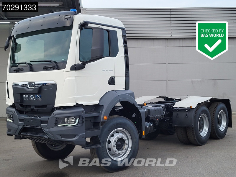 MAN TGS 40.400 6X4 NEW 6x4 chassis PTO Preparation Steelsuspension Big-Axle Automatic Euro 2 - Chassis lastebil: bilde 1 MAN TGS 40.400 6X4 NEW 6x4 chassis PTO Preparation Steelsuspension Big-Axle Automatic Euro 2 - Chassis lastebil: bilde 1