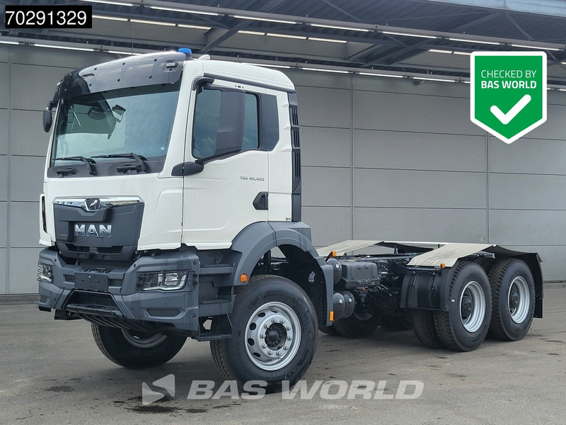 MAN TGS 40.400 6X4 NEW 6x4 chassis PTO Preparation Steelsuspension Big-Axle Automatic Euro 2 - Chassis lastebil: bilde 1 MAN TGS 40.400 6X4 NEW 6x4 chassis PTO Preparation Steelsuspension Big-Axle Automatic Euro 2 - Chassis lastebil: bilde 1