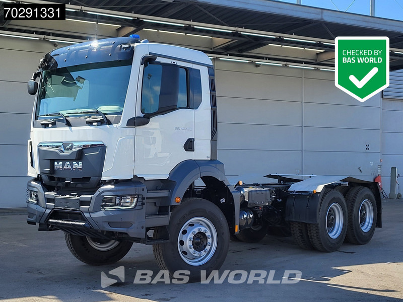MAN TGS 40.400 6X4 New! Steelsuspension Big-Axle Automatic Euro 2 - Chassis lastebil: bilde 1 MAN TGS 40.400 6X4 New! Steelsuspension Big-Axle Automatic Euro 2 - Chassis lastebil: bilde 1
