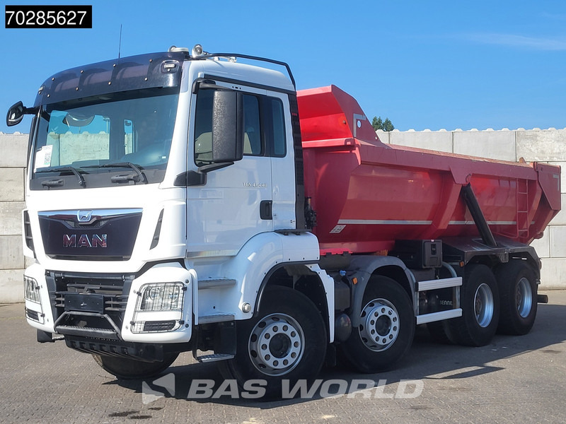 Tippbil MAN TGS 41.440 8X4 15m3 Retarder Big-Axle Steelsuspension Euro 6: bilde 6
