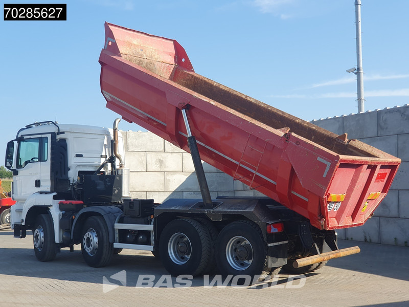 Tippbil MAN TGS 41.440 8X4 15m3 Retarder Big-Axle Steelsuspension Euro 6: bilde 7