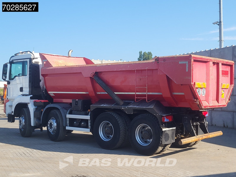 Tippbil MAN TGS 41.440 8X4 15m3 Retarder Big-Axle Steelsuspension Euro 6: bilde 8