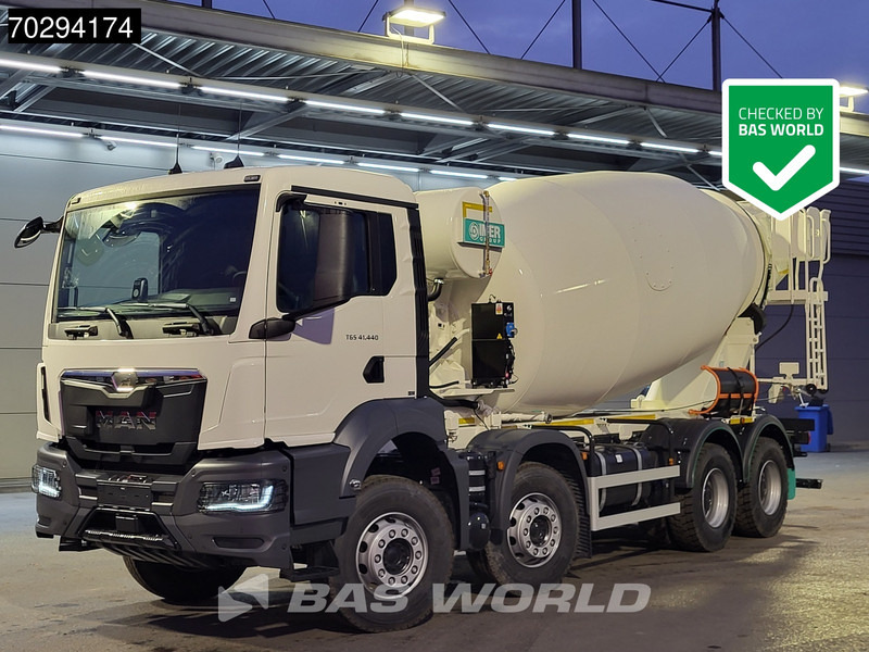 MAN TGS 41.440 8X4 NEW! 12m3 Imer Mixer Steelsuspension Big-Axle Automatic Euro 6 - Betongbil: bilde 1 MAN TGS 41.440 8X4 NEW! 12m3 Imer Mixer Steelsuspension Big-Axle Automatic Euro 6 - Betongbil: bilde 1