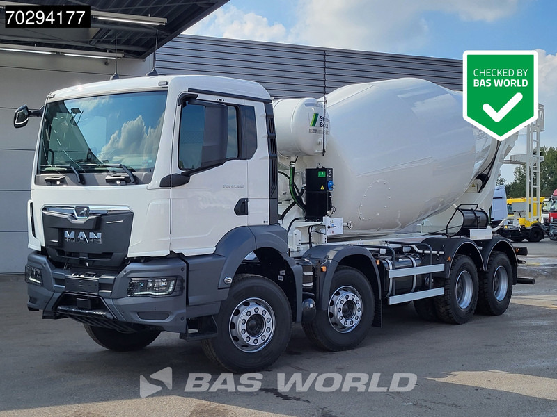 MAN TGS 41.440 8X4 NEW! 12m3 Stetter Mixer Big-Axle Steelsuspension Automatic Euro 6 - Betongbil: bilde 1 MAN TGS 41.440 8X4 NEW! 12m3 Stetter Mixer Big-Axle Steelsuspension Automatic Euro 6 - Betongbil: bilde 1