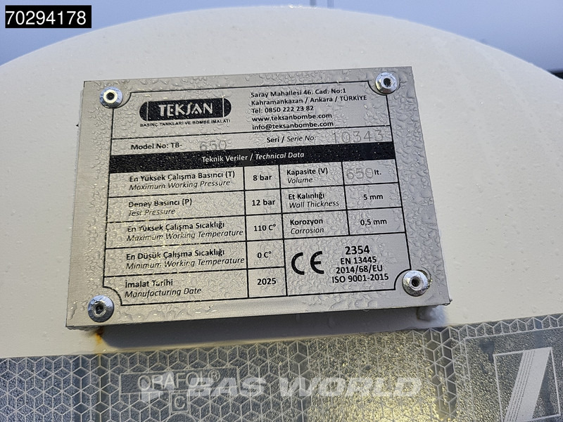 Ny Betongbil MAN TGS 41.440 8X4 NEW! 12m3 Stetter concrete mixer Big-Axle Steelsuspension Euro 6: bilde 12