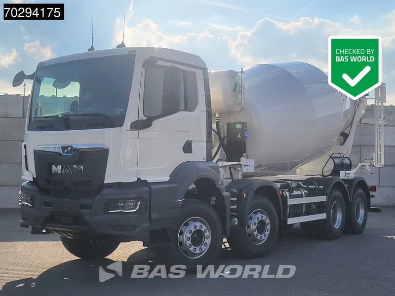 MAN TGS 41.440 8X4 New! 12m3 Stetter Mixer Big-Axle Steelsuspension Euro 6 - Betongbil: bilde 1 MAN TGS 41.440 8X4 New! 12m3 Stetter Mixer Big-Axle Steelsuspension Euro 6 - Betongbil: bilde 1