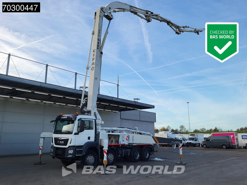 MAN TGS 41.460 8X4 CIFA K40C-PU1607 Pump 935hours! Big-Axle Steelsuspension Euro 6 - Betongpumpe: bilde 1 MAN TGS 41.460 8X4 CIFA K40C-PU1607 Pump 935hours! Big-Axle Steelsuspension Euro 6 - Betongpumpe: bilde 1