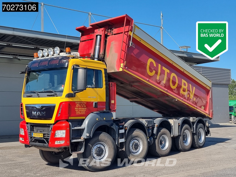 MAN TGS 41.480 10X8 NL-Truck BigAxle 10x8 22m3 Tipper Navi Euro 6 - Tippbil: bilde 1 MAN TGS 41.480 10X8 NL-Truck BigAxle 10x8 22m3 Tipper Navi Euro 6 - Tippbil: bilde 1