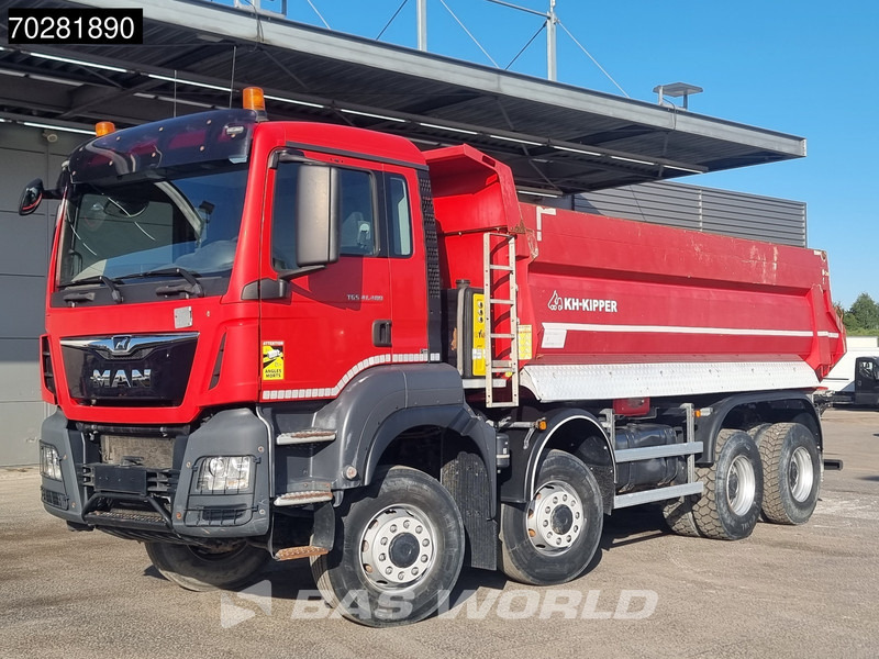 MAN TGS 41.480 8X8 8x8 Big-Axle Steelsuspension 20m3 Tipper Euro 6 - Tippbil: bilde 3 MAN TGS 41.480 8X8 8x8 Big-Axle Steelsuspension 20m3 Tipper Euro 6 - Tippbil: bilde 3