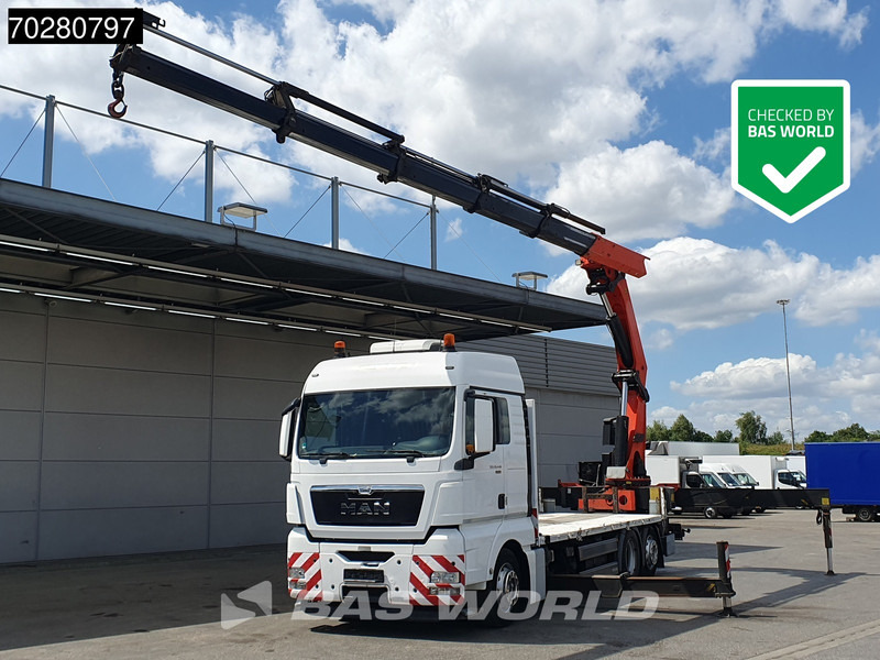 MAN TGX 26.440 6X2 Palfinger PK 53002 SH Kran Crane Steering Axle Automatic Euro 5 - Planbil, Kranbil: bilde 1 MAN TGX 26.440 6X2 Palfinger PK 53002 SH Kran Crane Steering Axle Automatic Euro 5 - Planbil, Kranbil: bilde 1