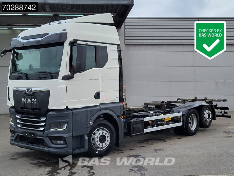 MAN TGX 26.470 6X2 Retarder BDF Standairco Lift-Axle Automatic LED Euro 6 - Container-transport/ Vekselflak lastebil: bilde 1 MAN TGX 26.470 6X2 Retarder BDF Standairco Lift-Axle Automatic LED Euro 6 - Container-transport/ Vekselflak lastebil: bilde 1